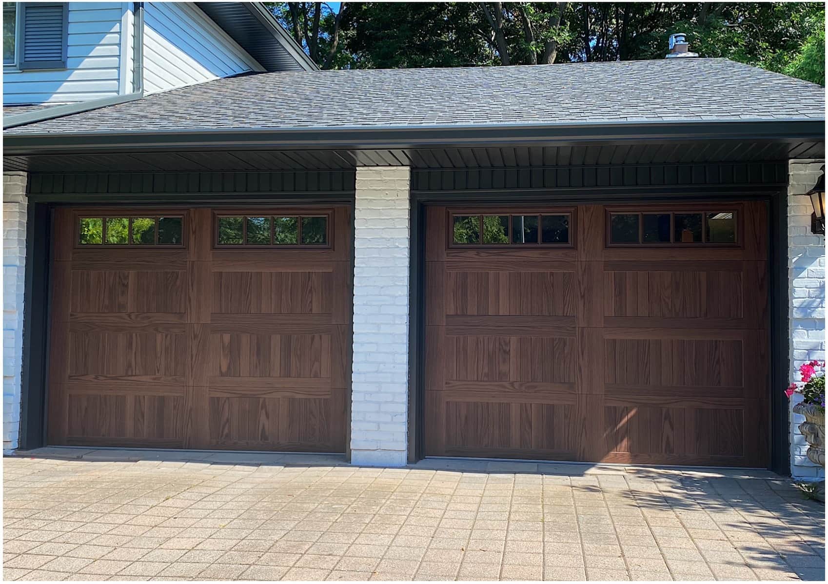 After: completed exterior renovation