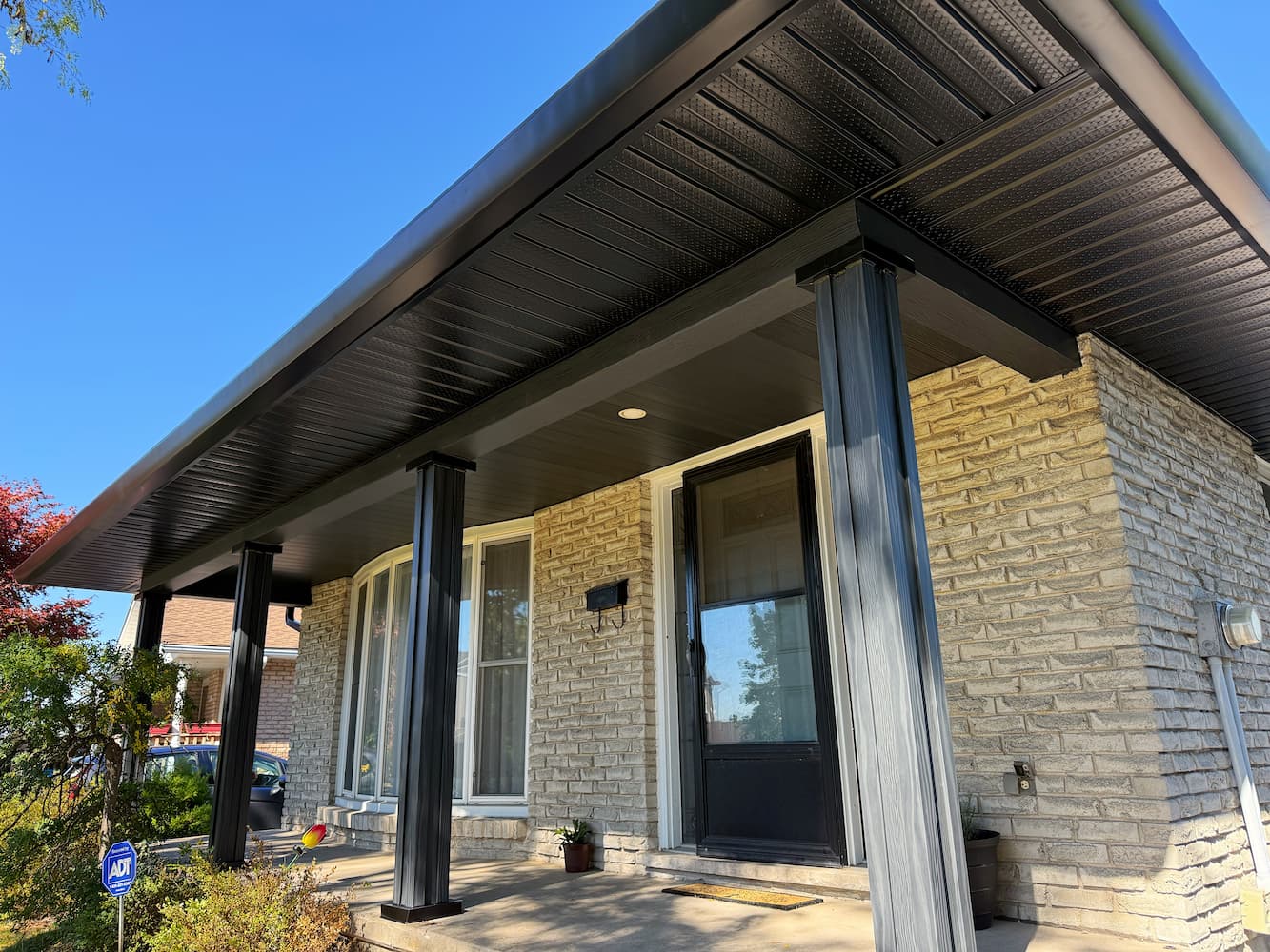 After: completed exterior renovation